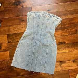 Zara Denim Mini Dress